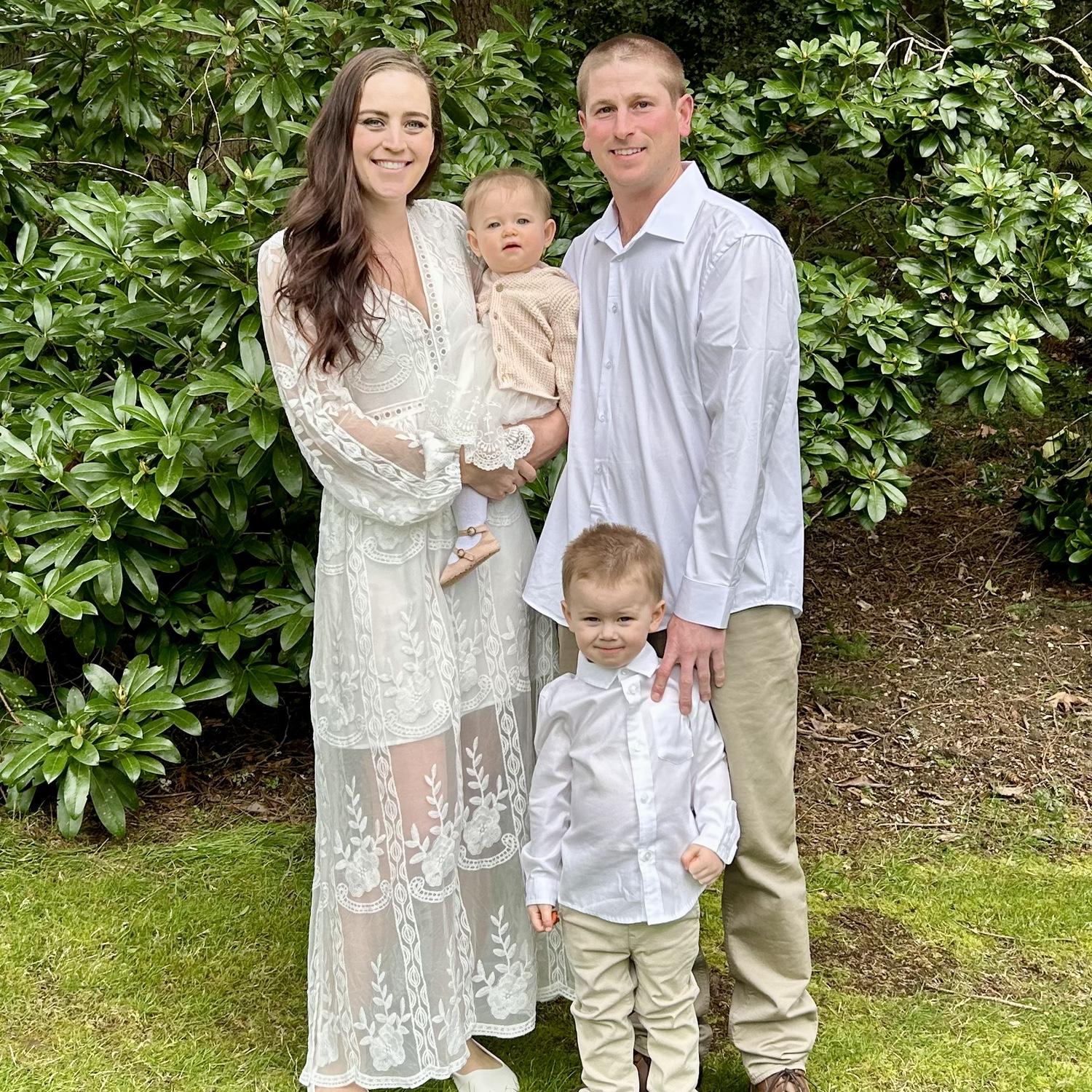 Mommy finally gets to share our last name!