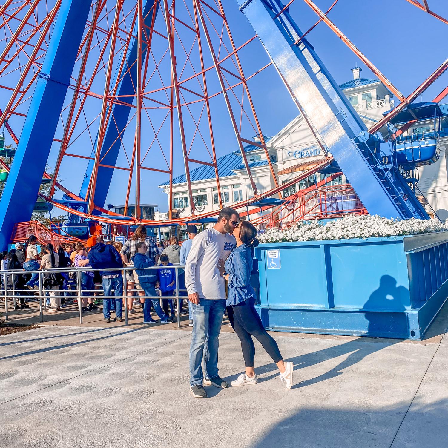 Cedar Point engagement Sep 2023