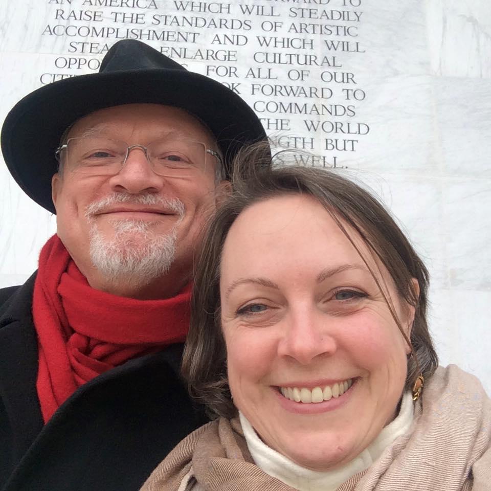February 2016 - Our third date. We went to DC to see Kurt Weil's Lost in the Stars. Also our first (and only!) St. Valentine's Day together.