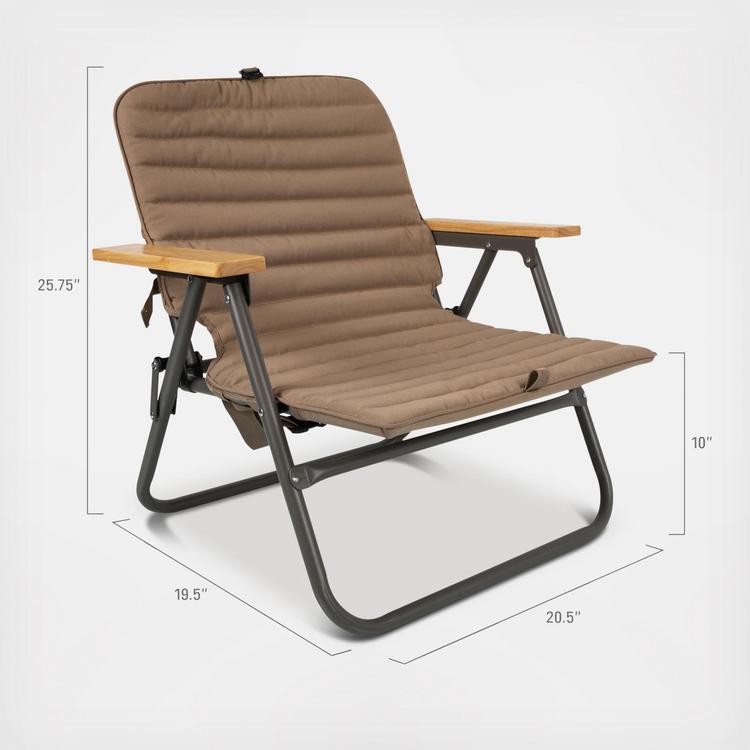 Oniva, Descanso Padded Beach Chair | Zola