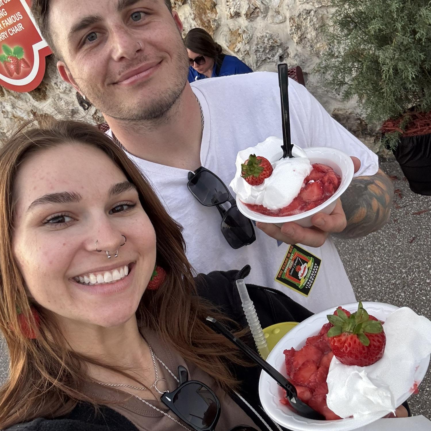 2nd year at the strawberry fest