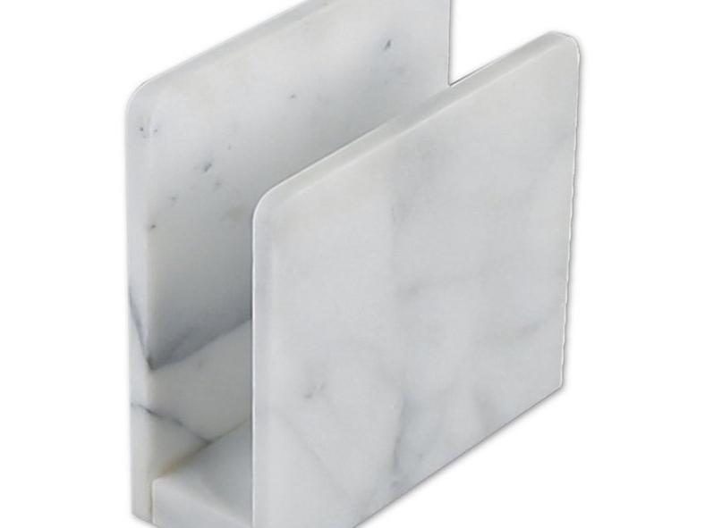 Artisanal Kitchen Supply® Marble Napkin Holder in White