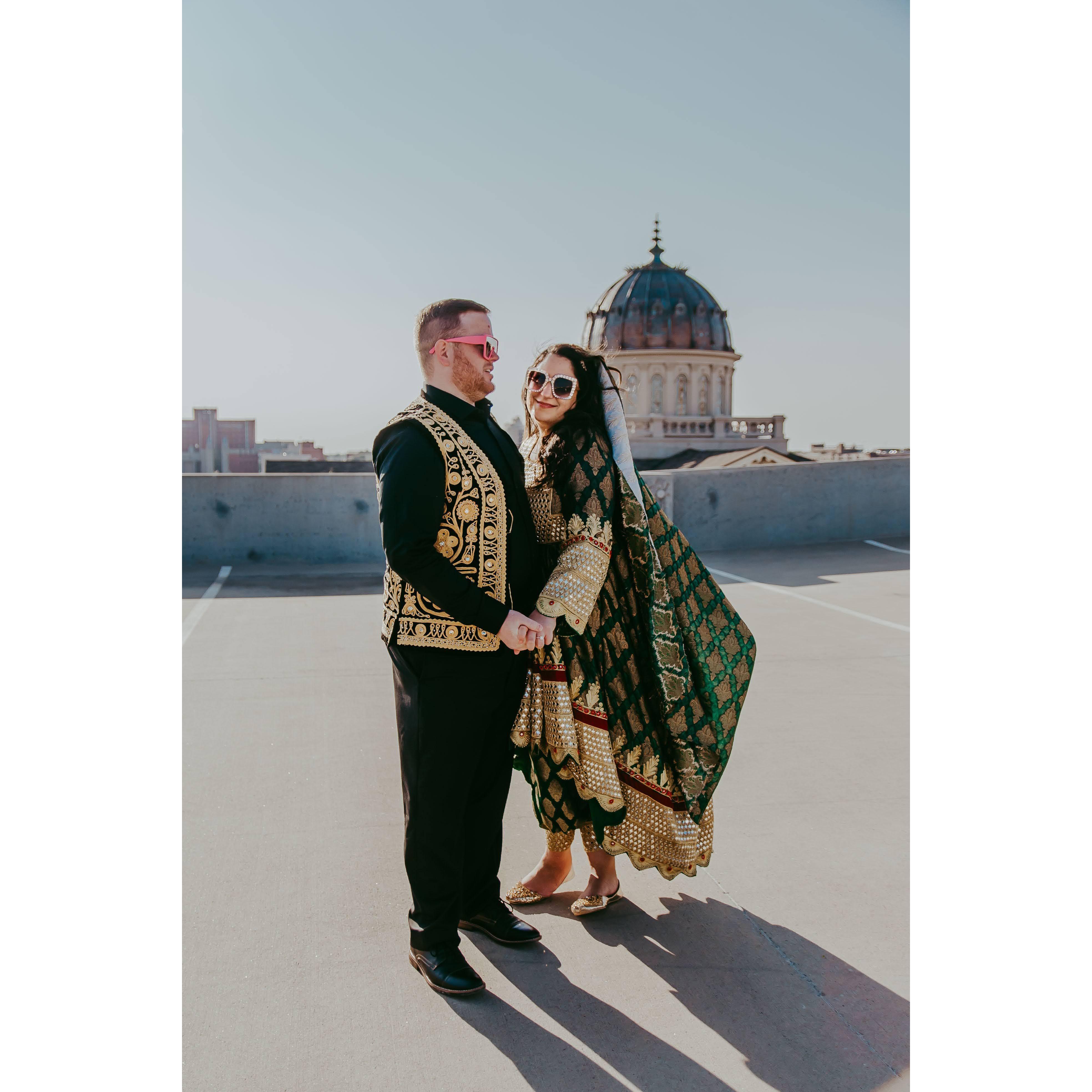 We got married!