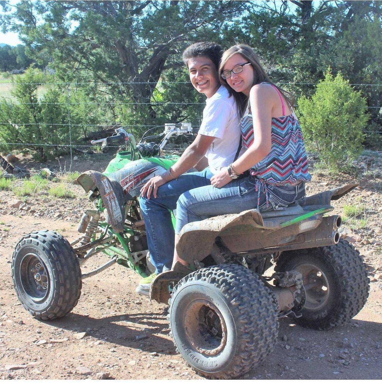 SJ and DJ fourwheelin'