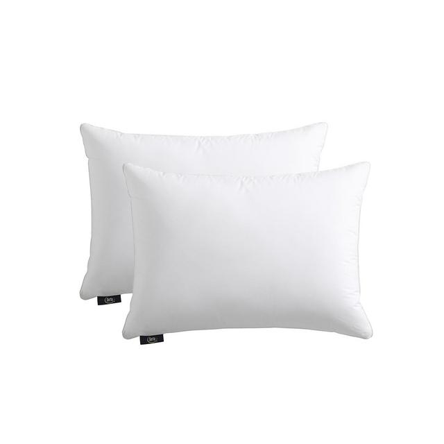 Serta HeiQ Cooling Softy-Around Feather & Down 2-Pack Pillow, Standard/Queen