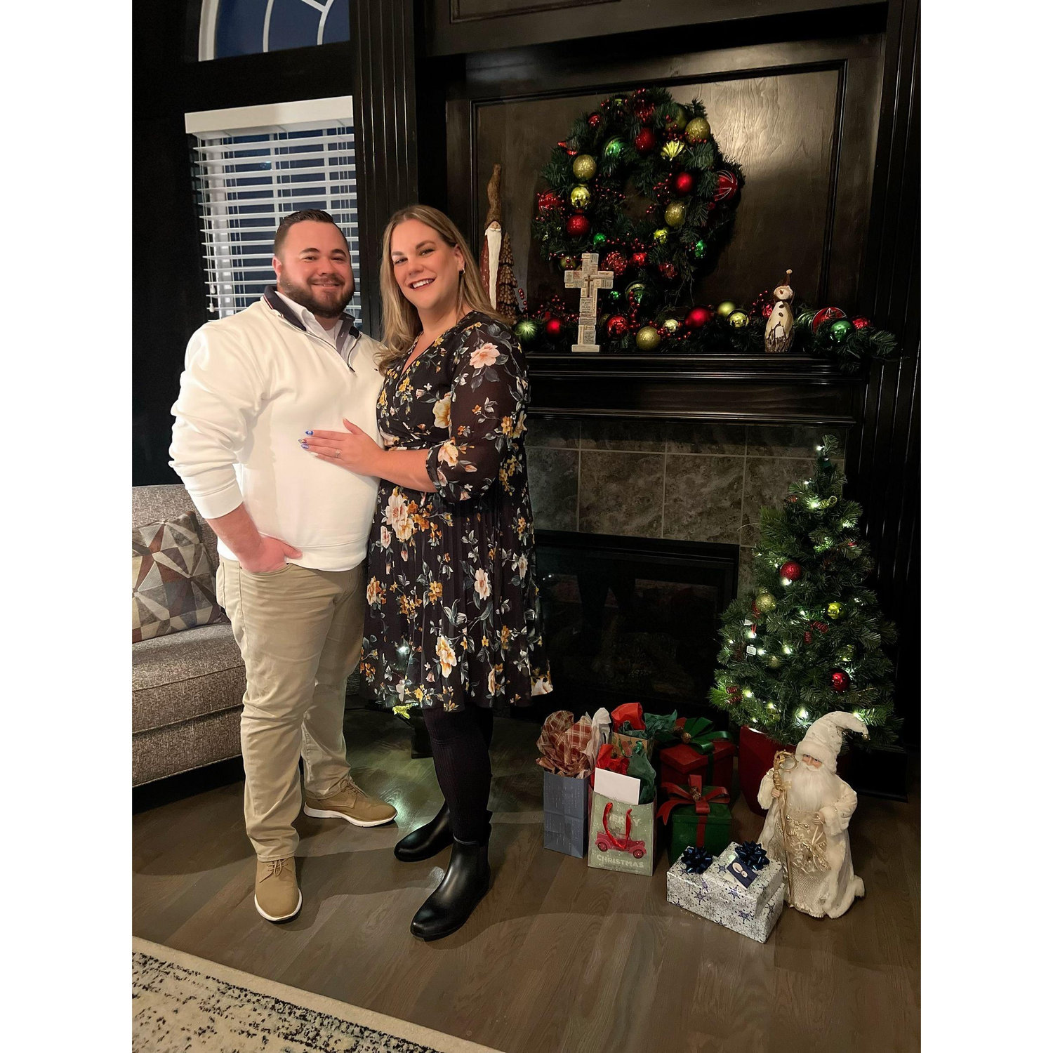 First year as an engaged couple.