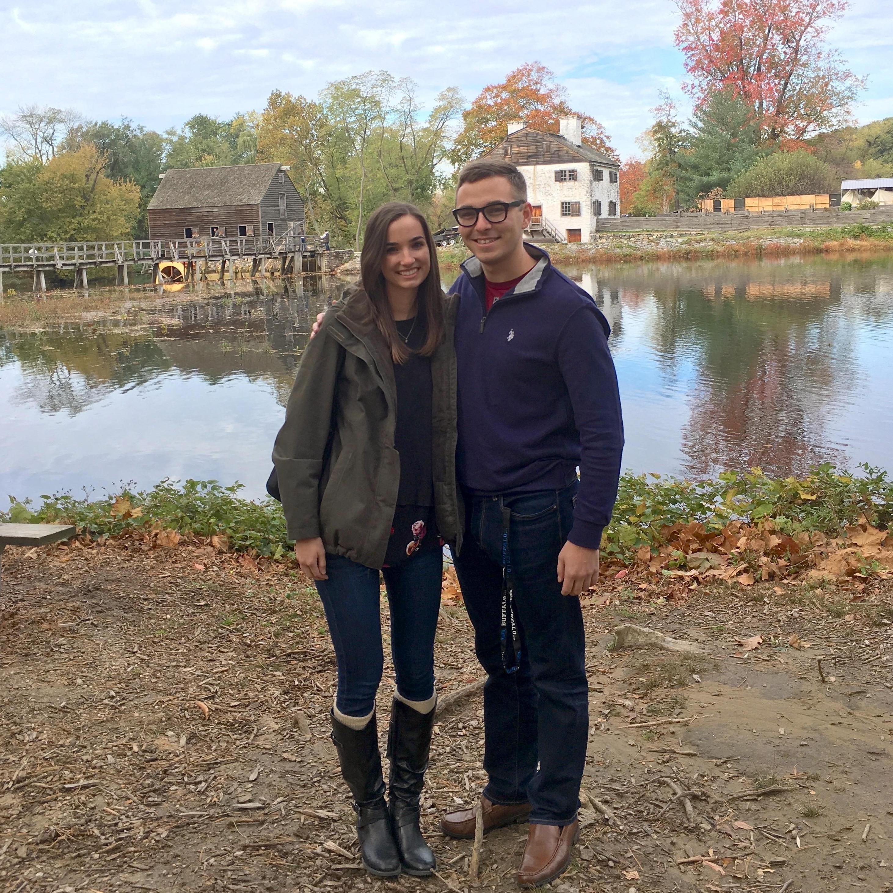 Sleepy Hollow, NY - "I was so excited for Mike to visit me while I was working in New Jersey! It was a lovely fall afternoon talking and getting to know each other better."