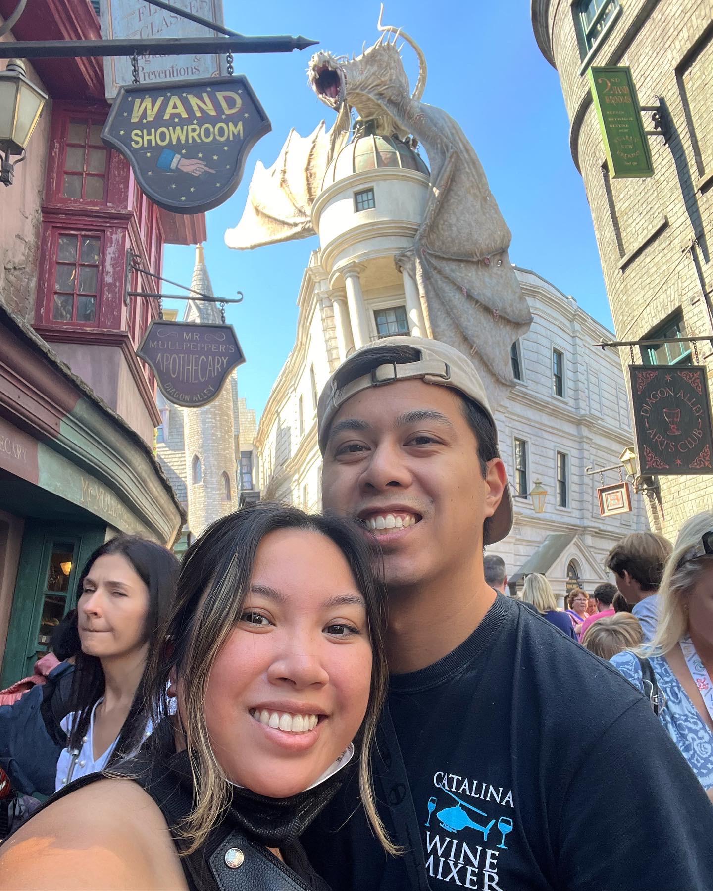 Diagon Alley at Universal Studios Orlando, 2022