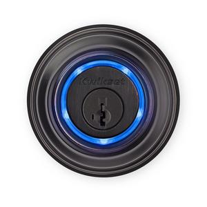 Kwikset - Kevo 99250-203 Kwikset Kevo (2nd Gen) Touch-to-Open Bluetooth Smart Lock, Works with Amazon Alexa via Kevo Plus, in Venetian Bronze