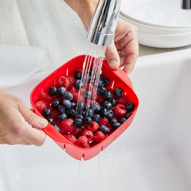 Sur La Table Rinse and Store Colander