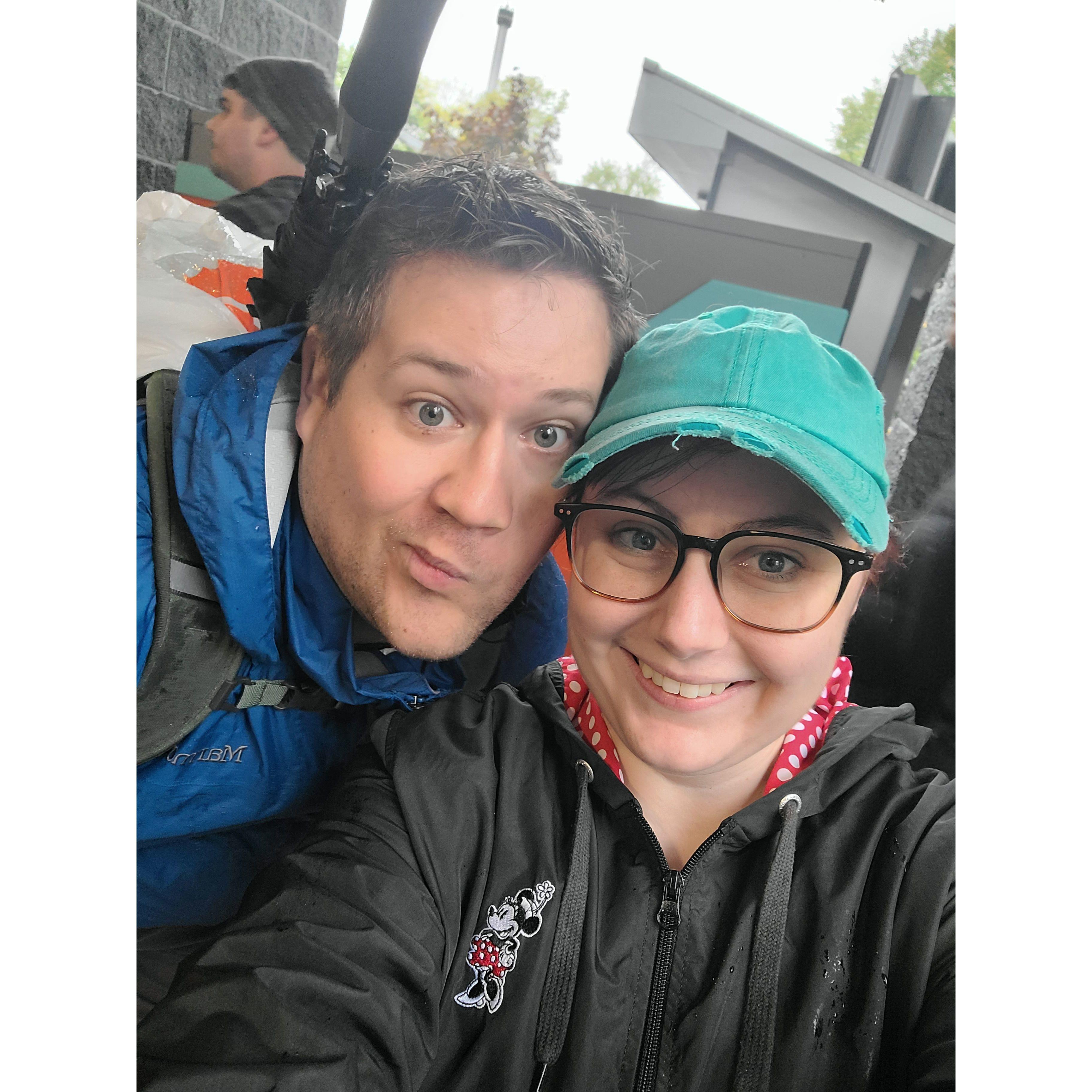 Rainy, but we still had a blast at Hershey Park!