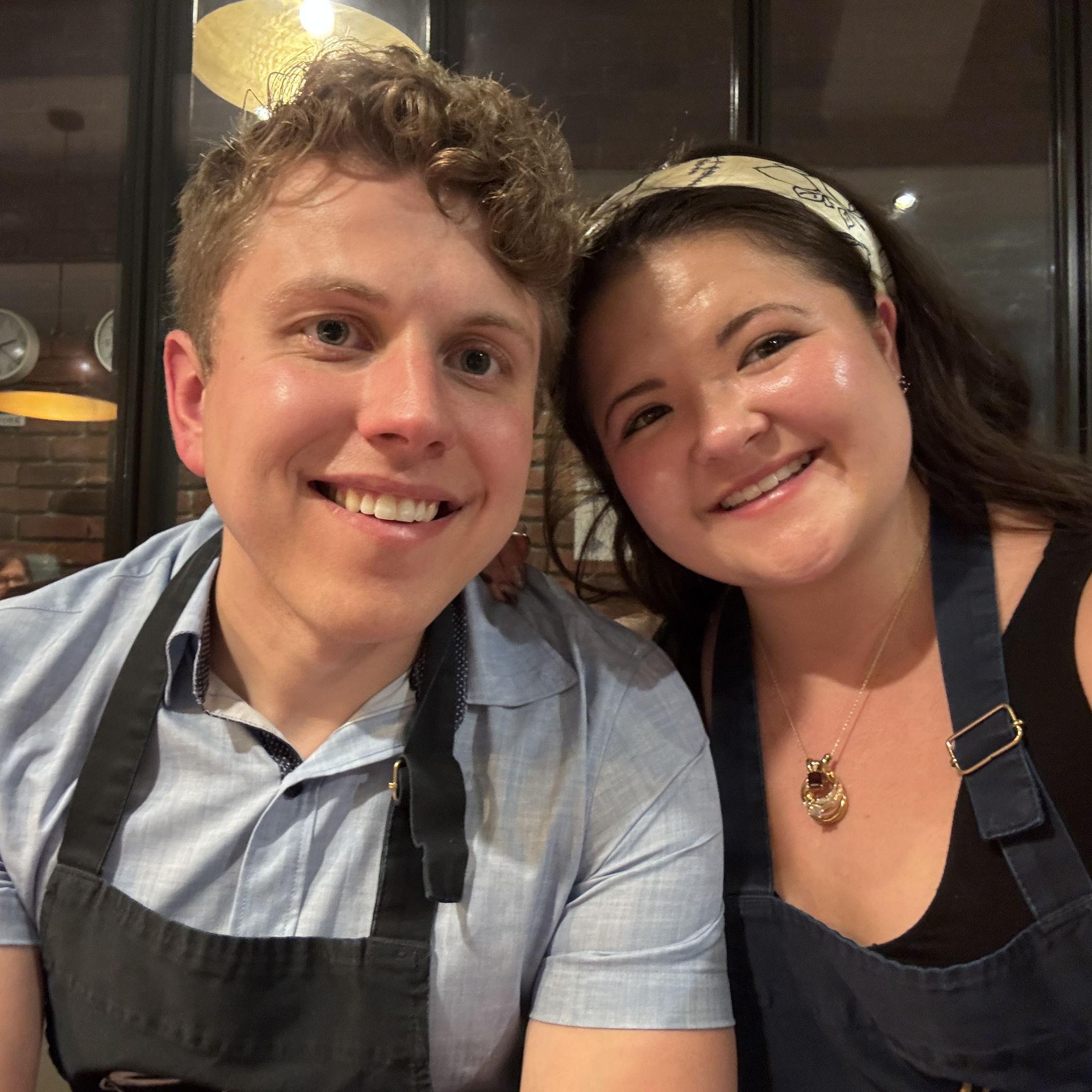 Taking a French cooking class (and nailing it).