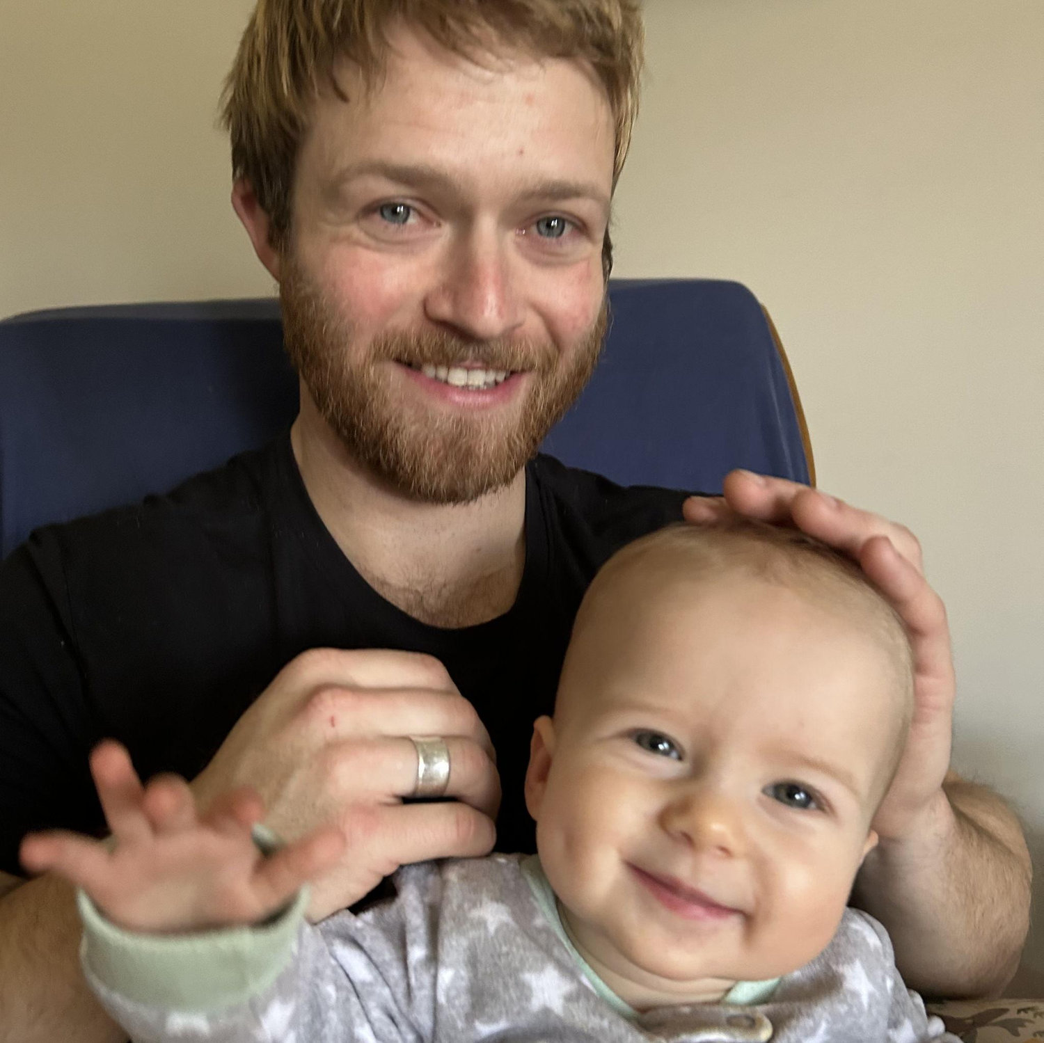 Kyle is a proud and happy uncle!