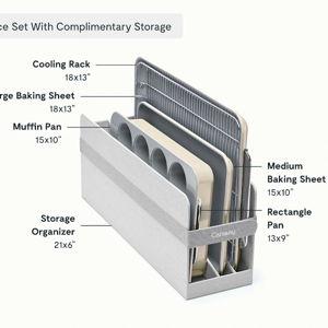 6-piece Bakeware Set (Cream)