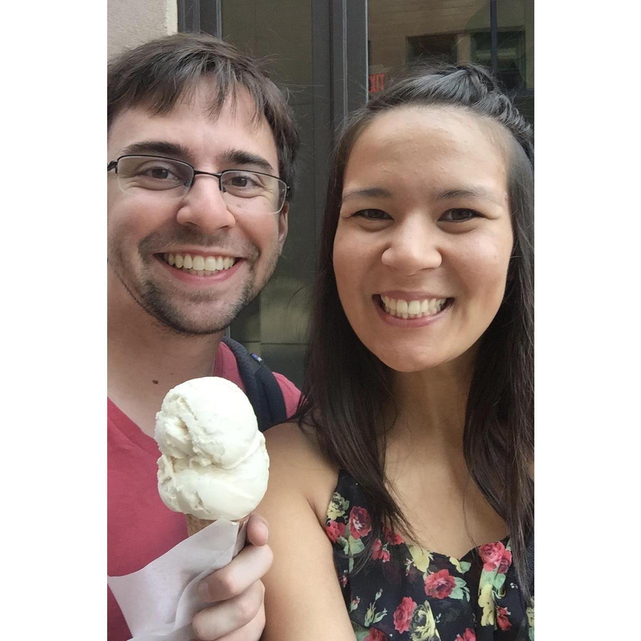 Ice cream anniversary 2018.