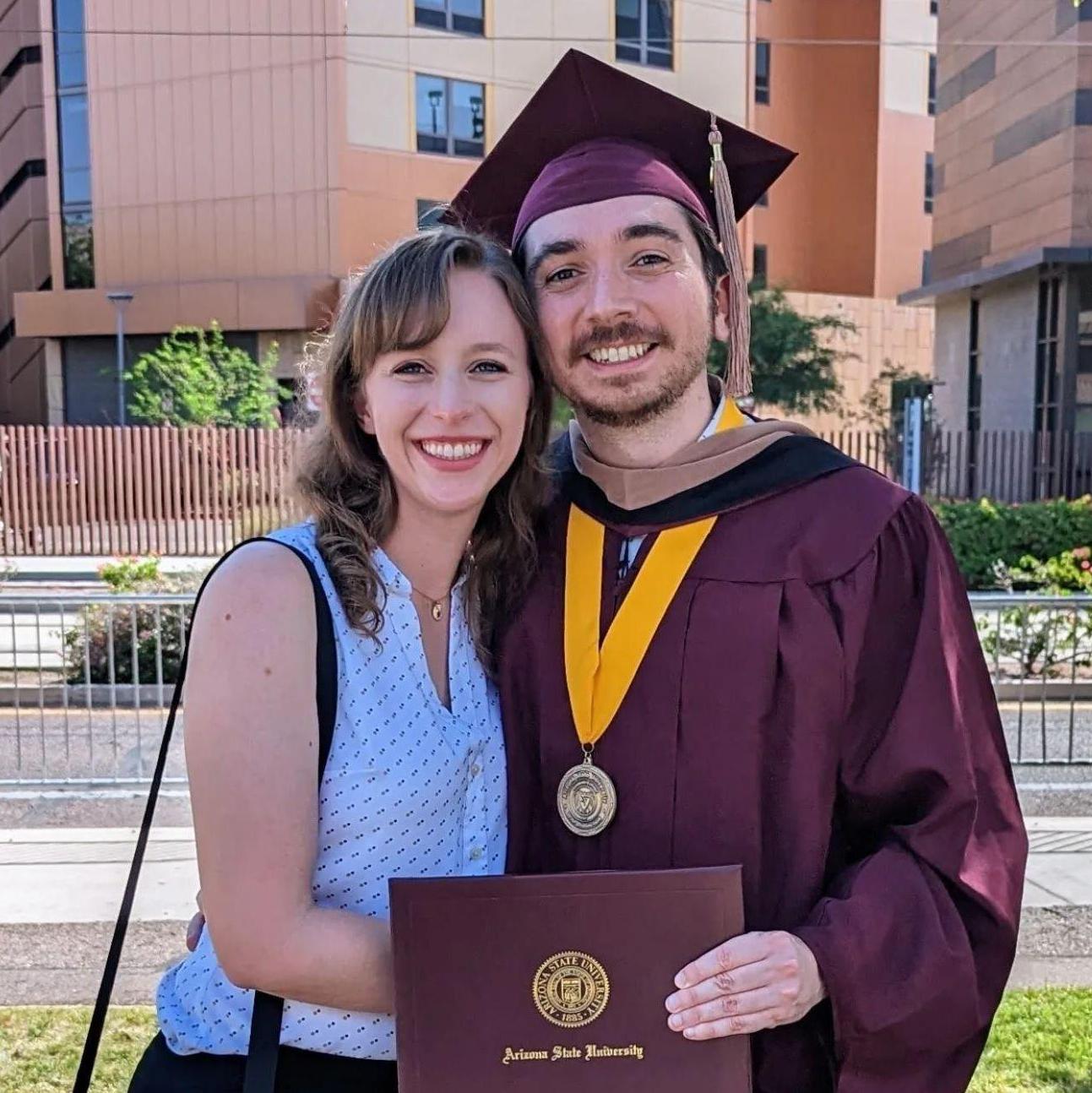 So proud of Curt for accomplishing his MBA!