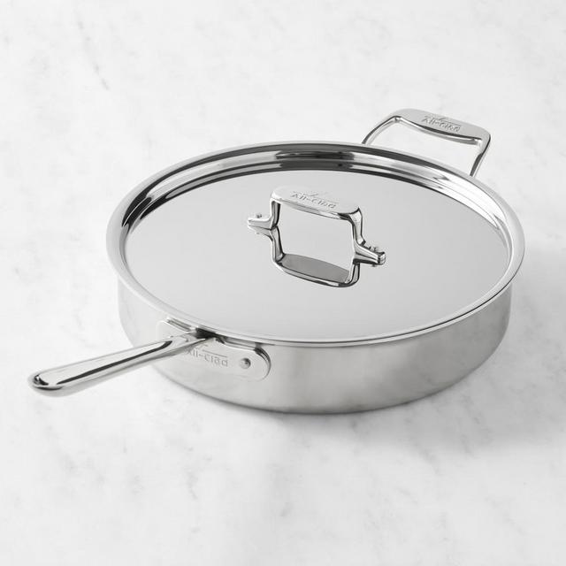 All-Clad D5® Stainless-Steel Sauté Pan, 5-Qt.
