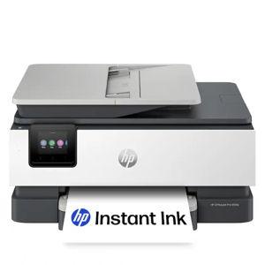HP - OfficeJet Pro 8125e Wireless AI-Enabled AiO Inkjet Printer w/ 3 Months of Instant Ink (+1 Bonus Month of Ink w/ Code) - White