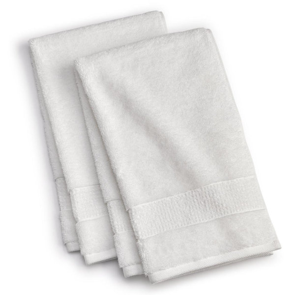 Organic Cotton 2-Pk. Hand Towel, Exclusively at Macy’s (Color:White)