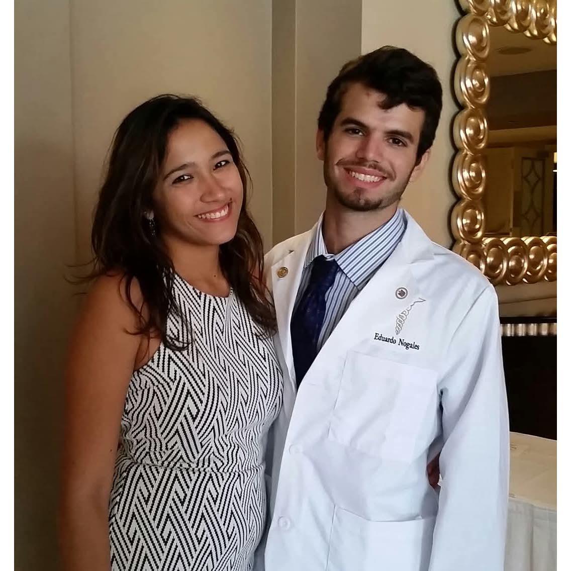 Edu's white coat ceremony