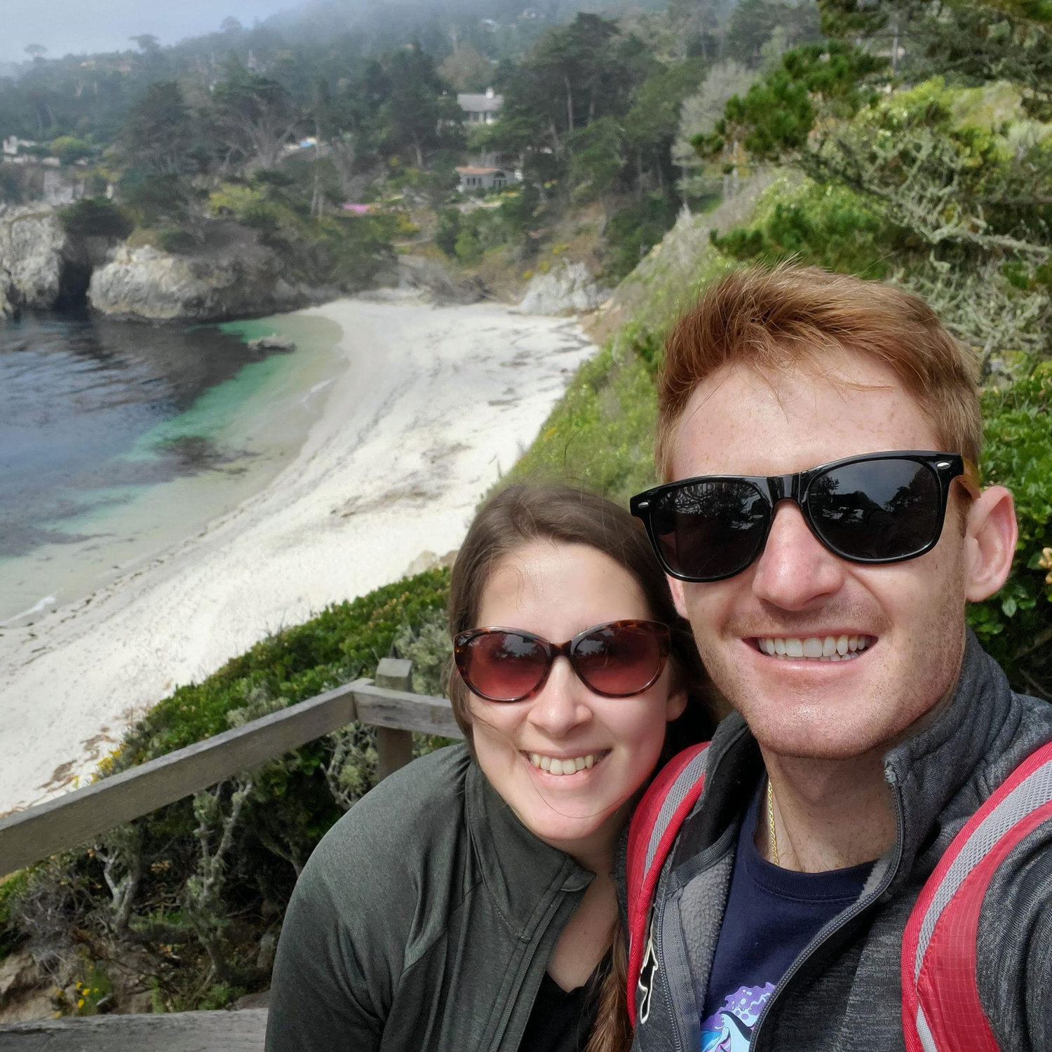 Hiking near Monterey, CA