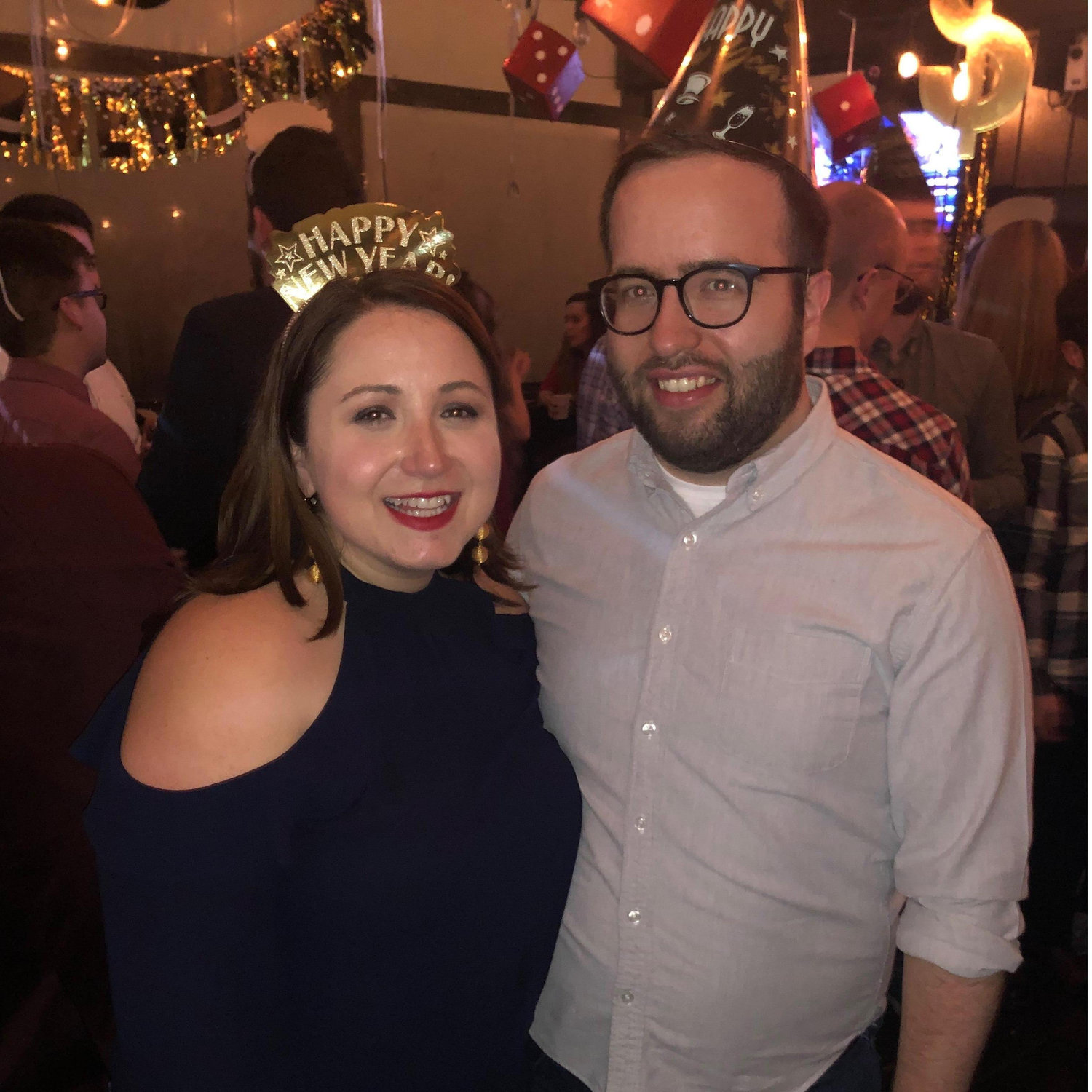 Our First Photo Together - NYE 2018