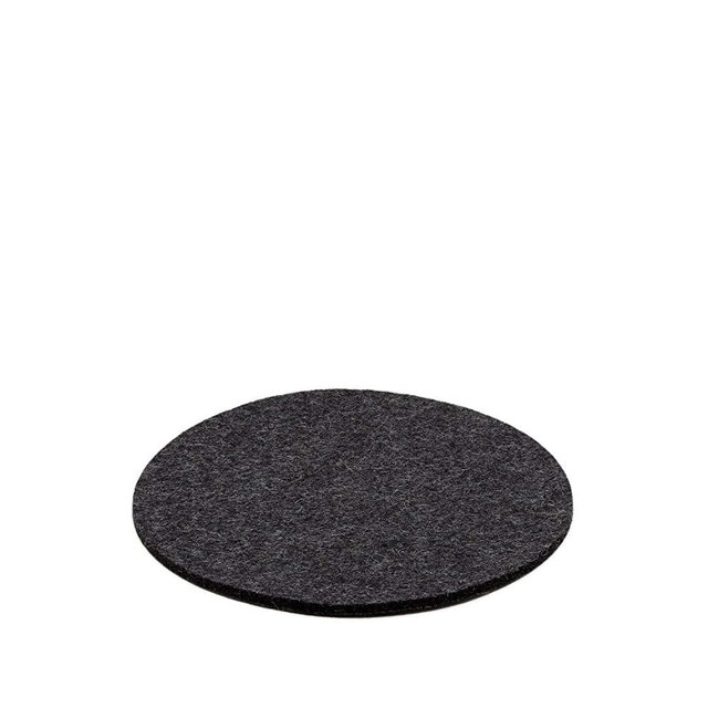 Graf Lantz Trivets for Hot Pots- Heat Protective 100% Merino Wool Felt. Great for Skillets & Sizzling Dishes. Hot Pads for Kitchen Table to Protect Counter While Cooking (8 inch, Charcoal)