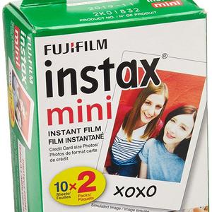 Fujifilm INSTAX Mini Instant Film Twin Pack (White)