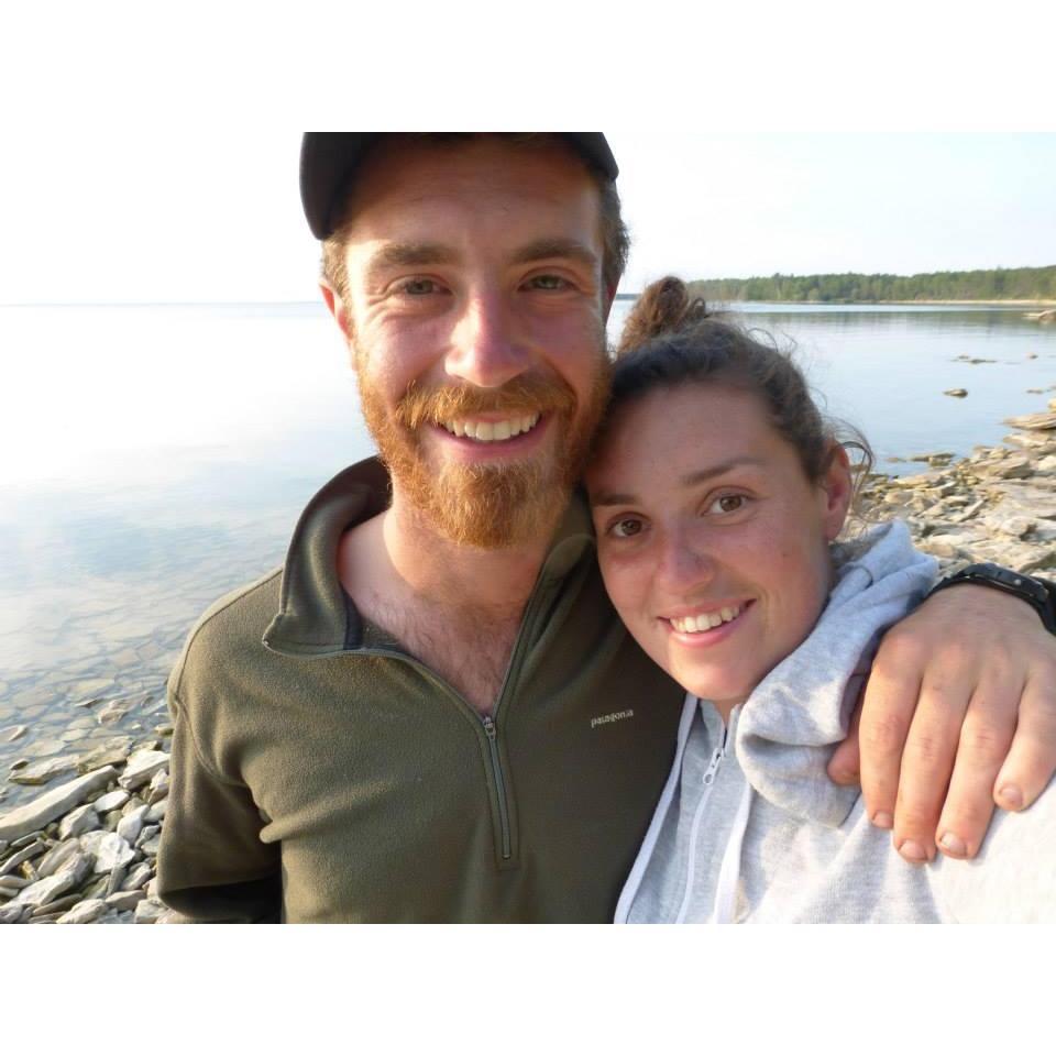 Dirty and tan, post-canoe trip. 2014