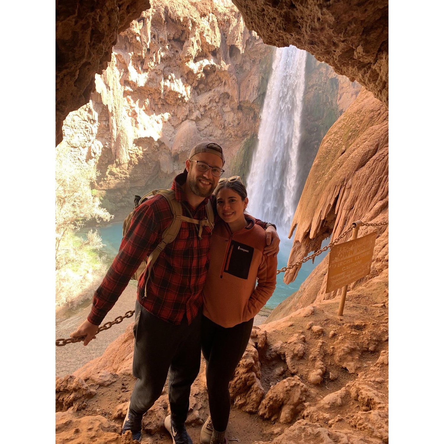 Mooney Falls, Havasupai, AZ