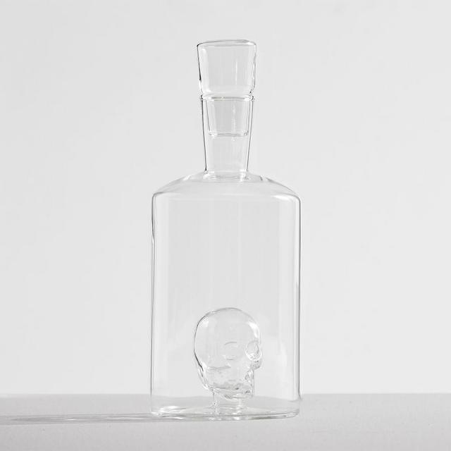 Glass Skull Decanter