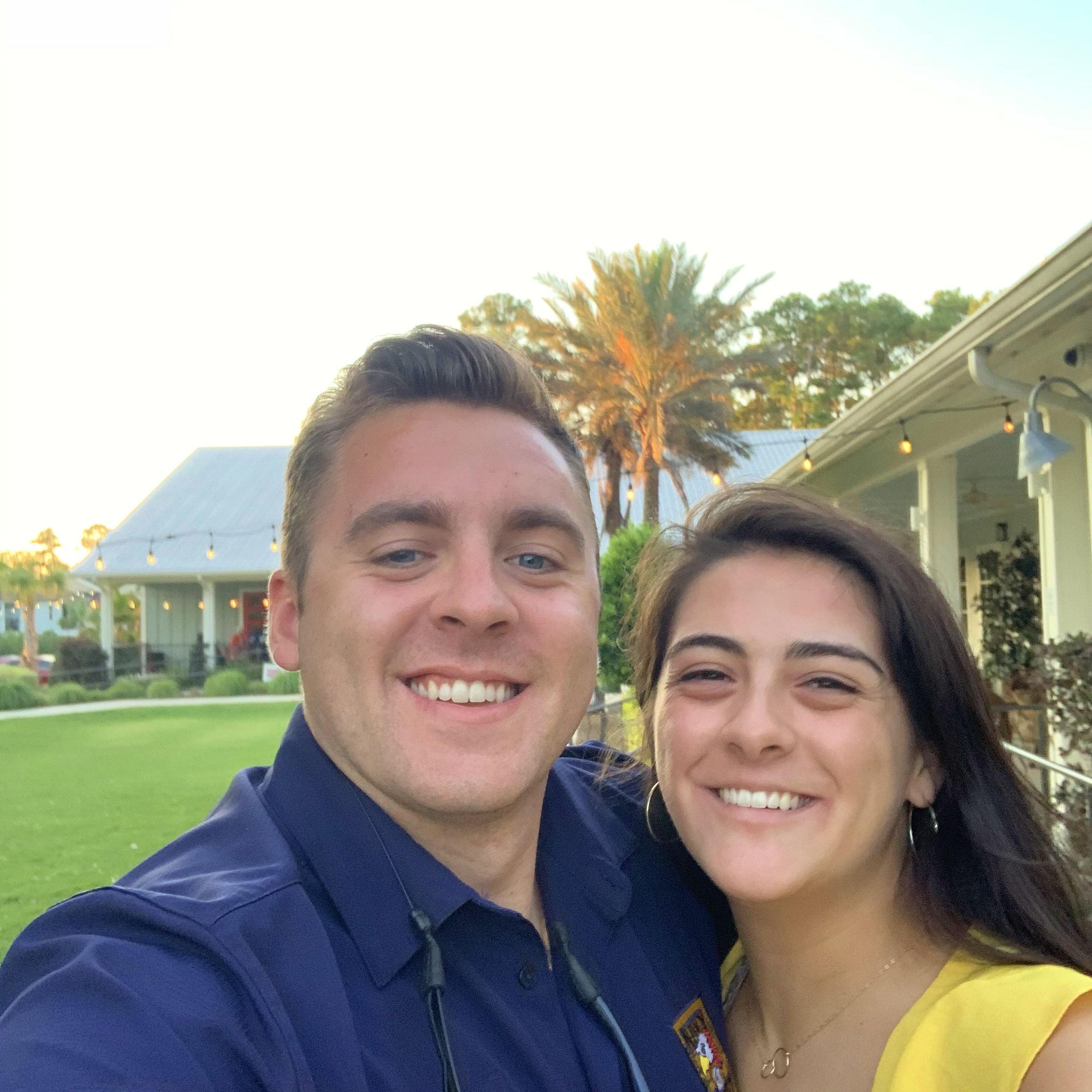 We always tried to take selfies, but ended up laughing so much every time!