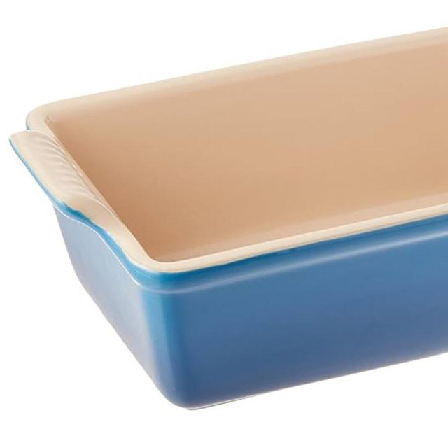 Le Creuset Stoneware Heritage Loaf Pan, 9" x 5" x 3" (1.5 qt.), Marseille