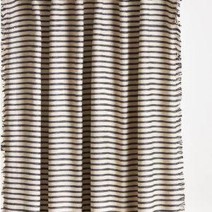 Luxe Linen Blend Woven Blackout Curtain