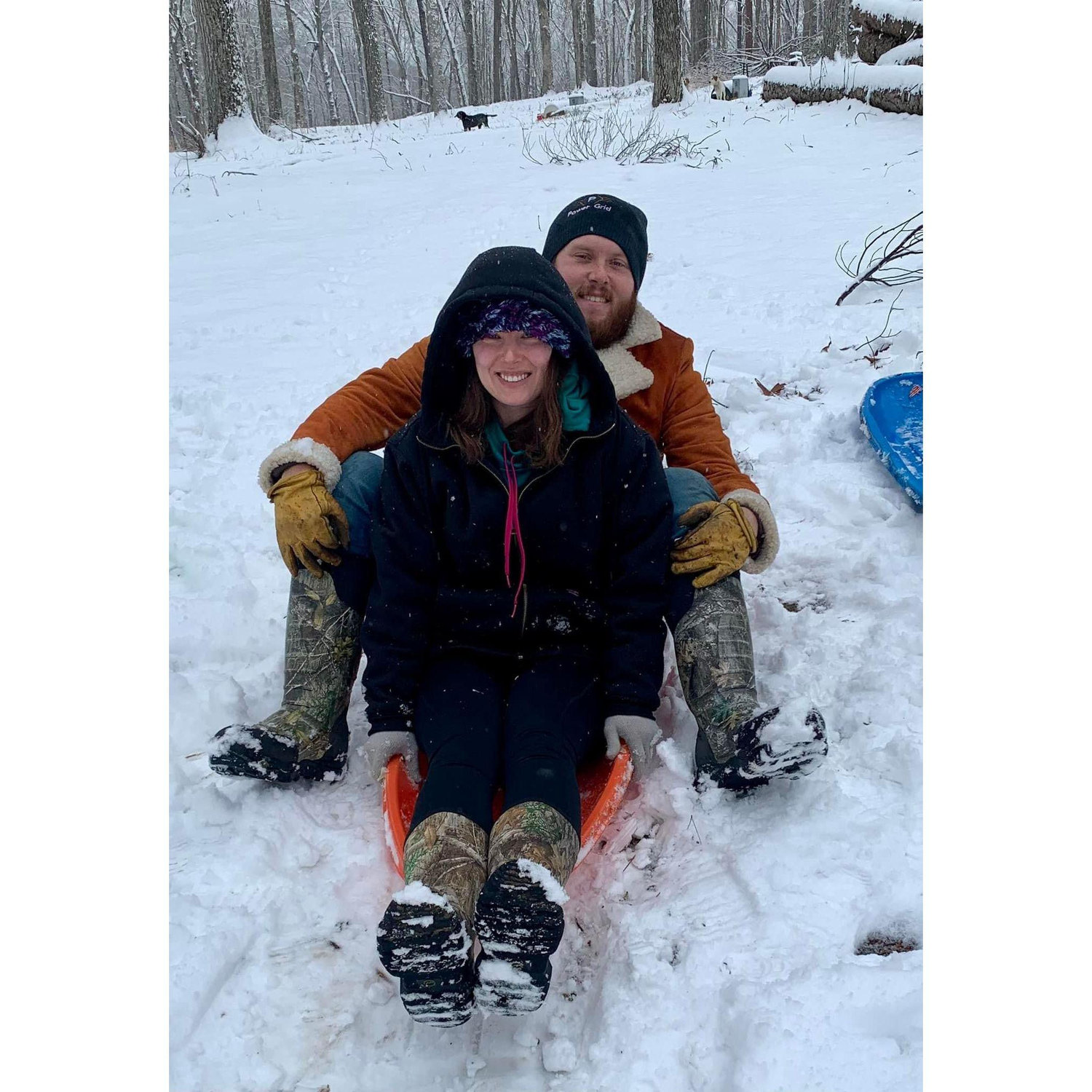 Our first snow storm together