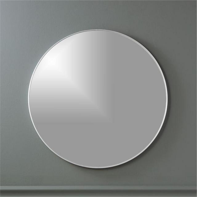 Infinity 24" Round Brass Wall Mirror