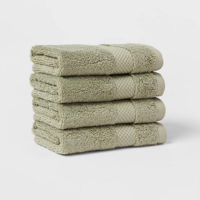 Performance Plus Washcloths Light Green - Threshold™