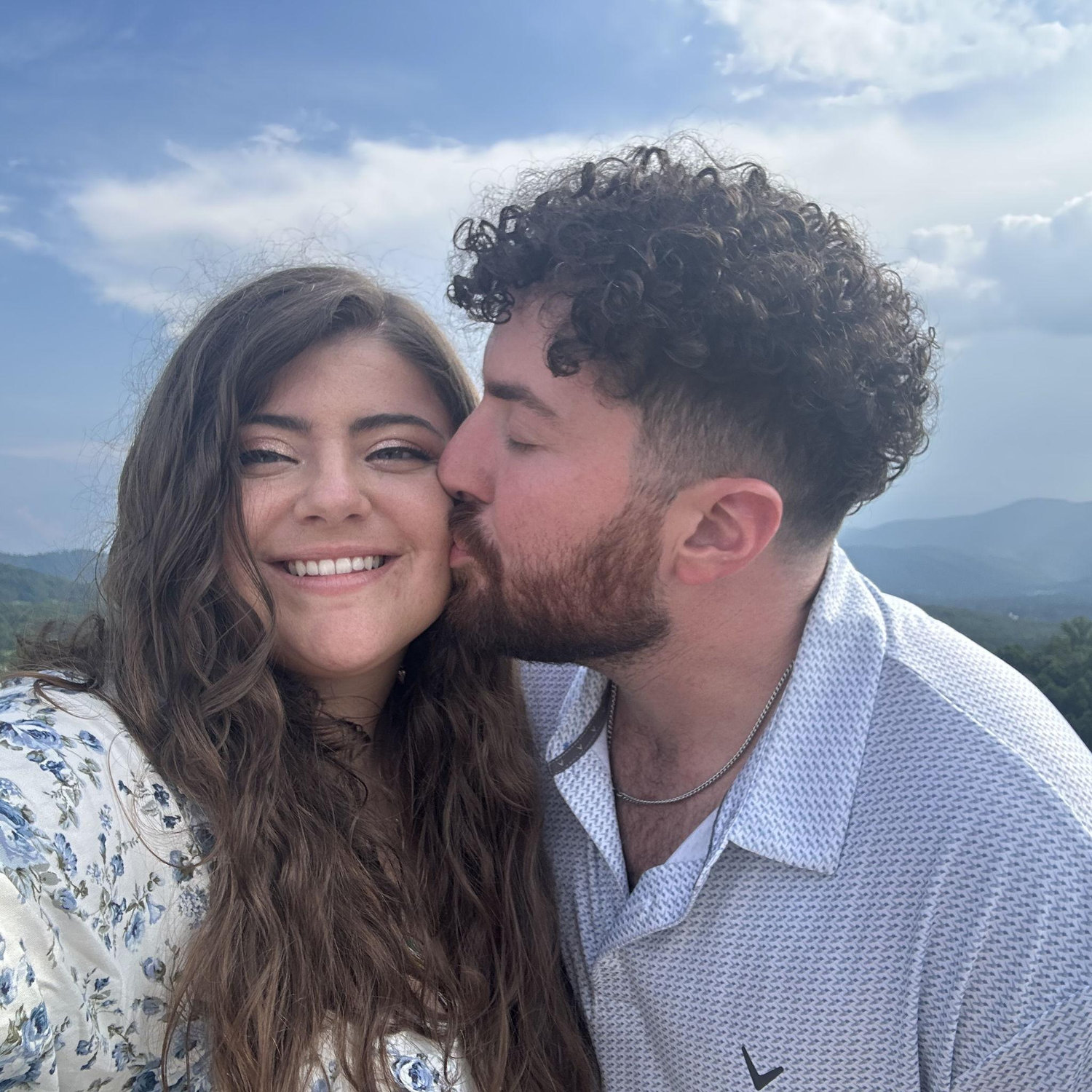 Anniversary date at Hazy Mountain winery