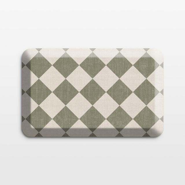 Gel Pro Diamond Green Comfort Kitchen Mat, 20x32"