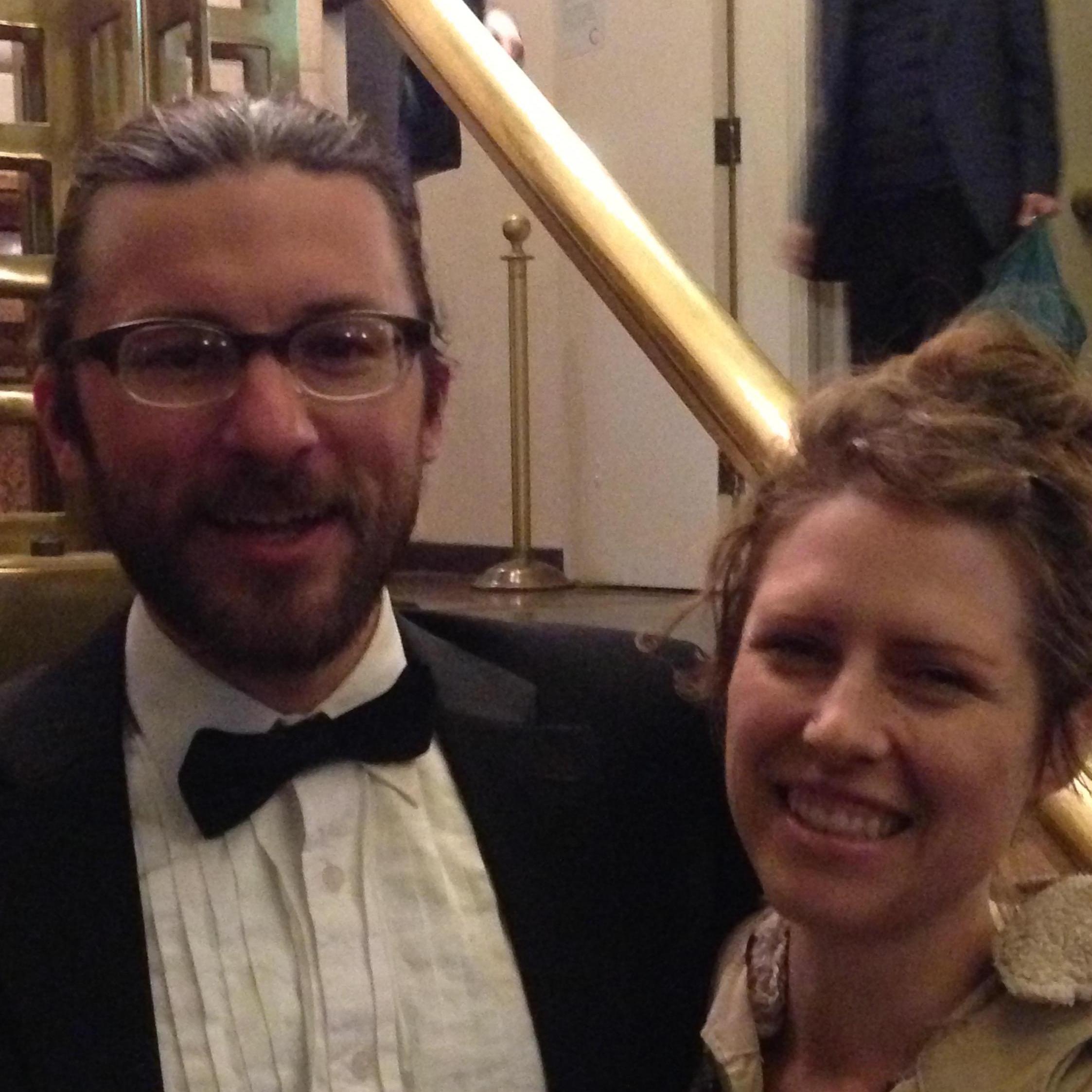 Carnegie Hall, post performance.