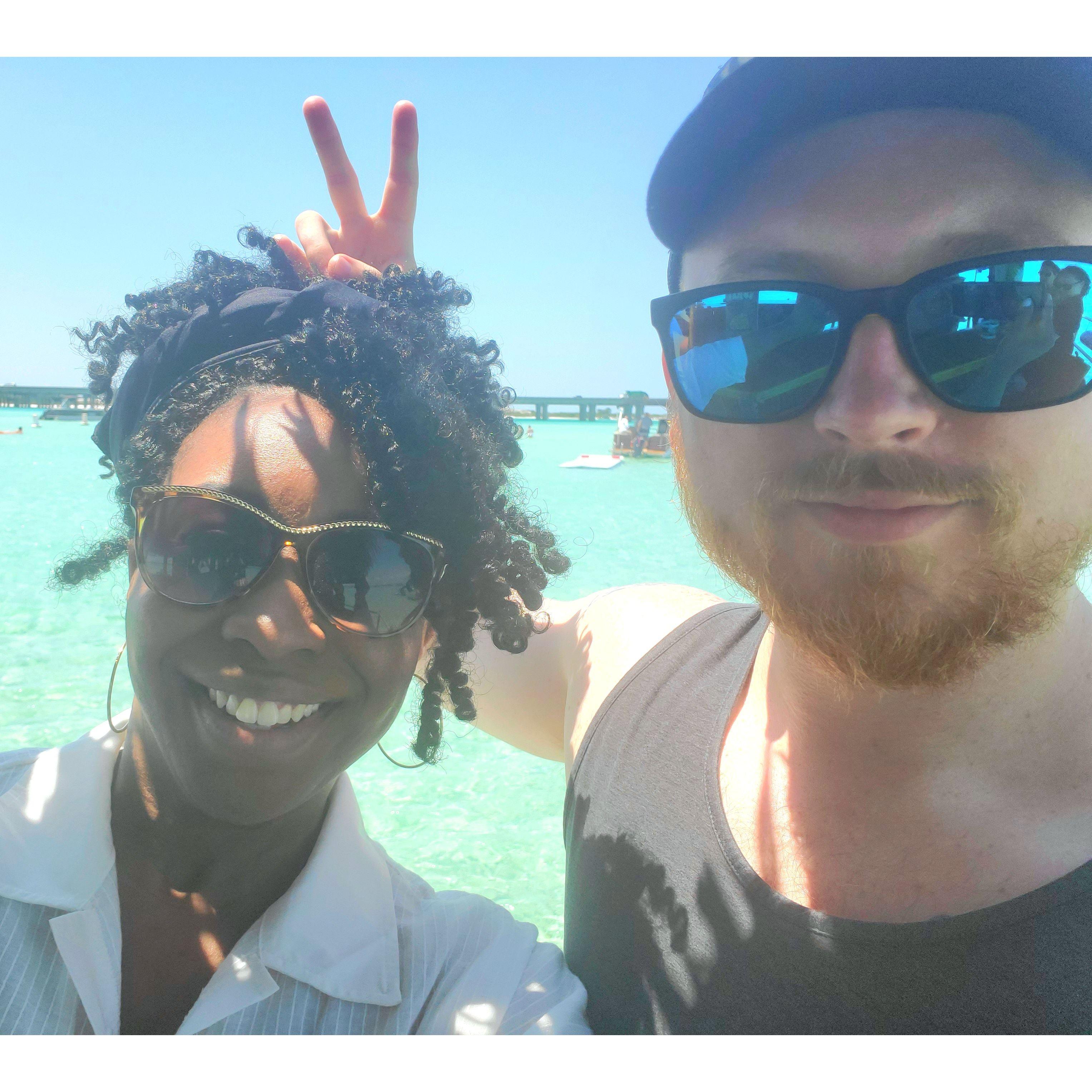 This was our trip where he popped the question!!!