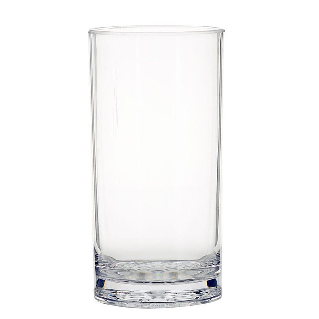 Happy Hour Acrylic Highball Glass, Each - Clear