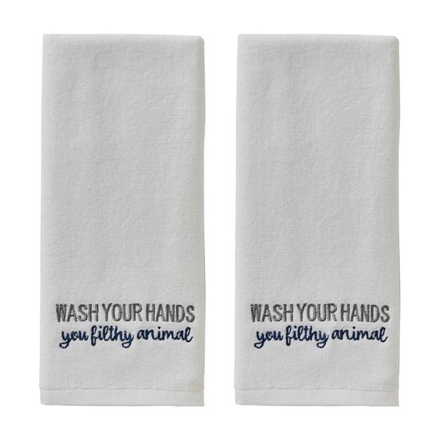 2pc Wash Your Hands Hand Towel Set - SKL Home