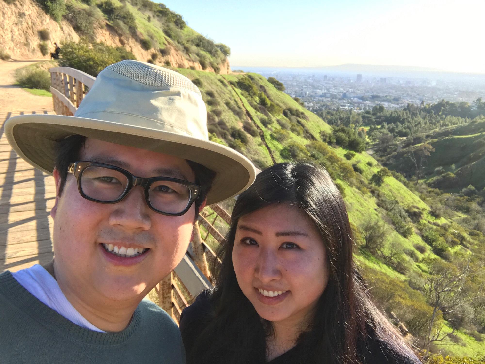 We took a hike in Griffith Park.