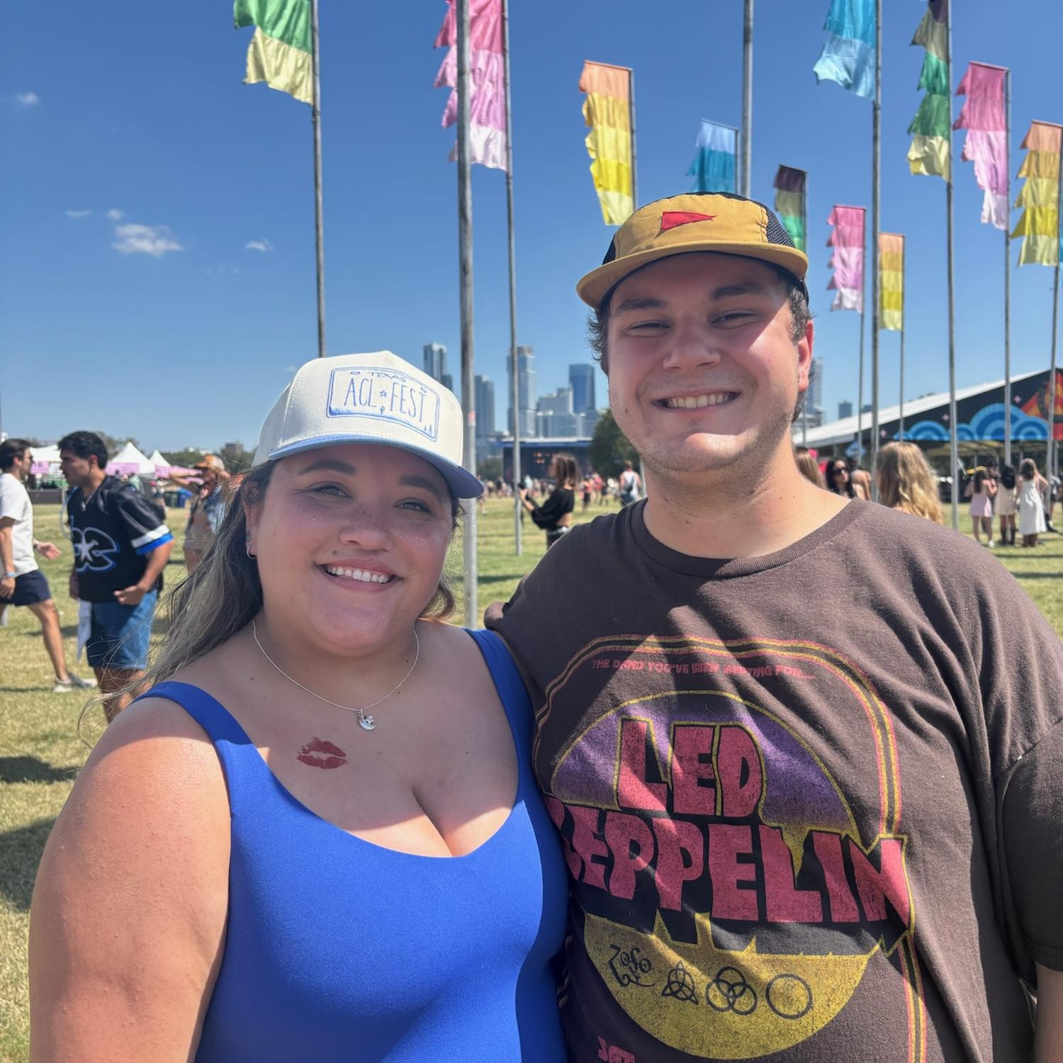 Caitlyn and Jaxon at Austin City Limits music festival 2025!
