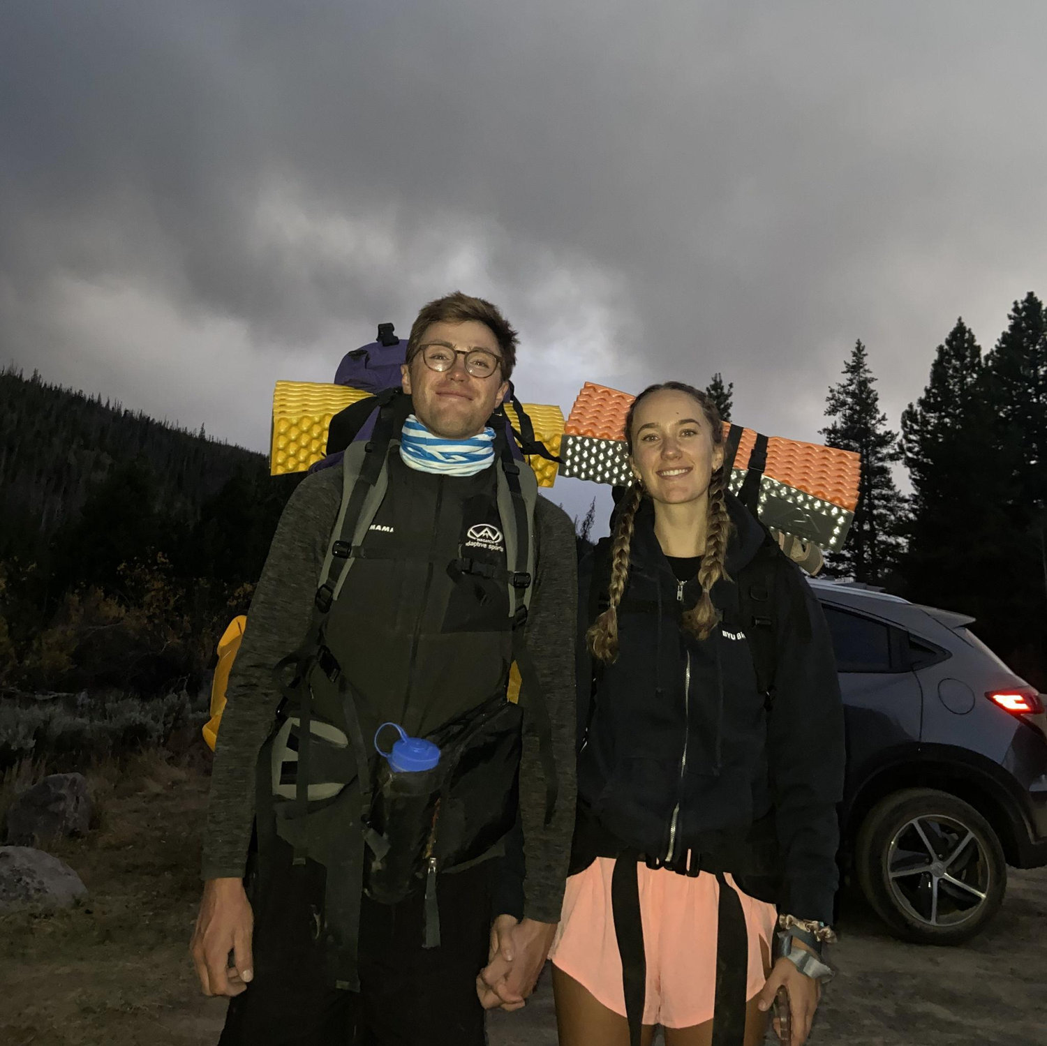 Our first real adventure together was hiking King's Peak! This was a last-minute decision, and it went splendidly.