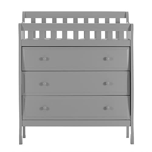 Dream On Me, Marcus Changing Table and Dresser, Grey