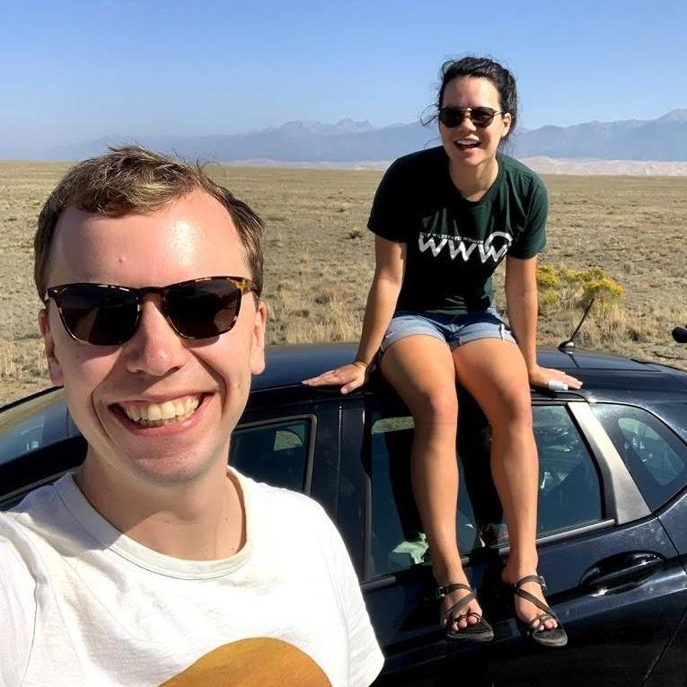 Mika and Chris are travelers. Whether its a cross-country road trip or a flight to the Caribbean, they love to see new sights, especially if there's a national park involved.