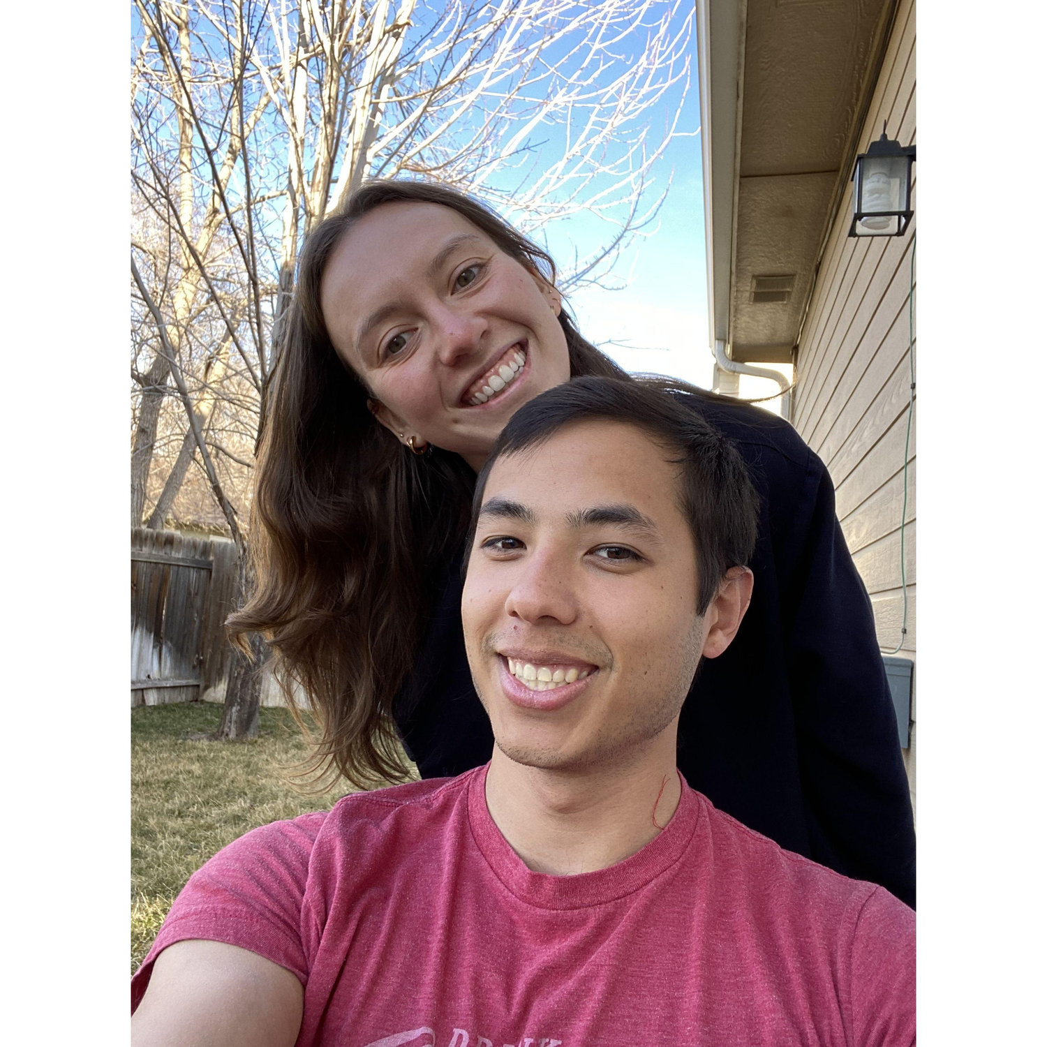 Meg learned to cut Thomas' hair during the pandemic and he hasn't been to Great Clips since!