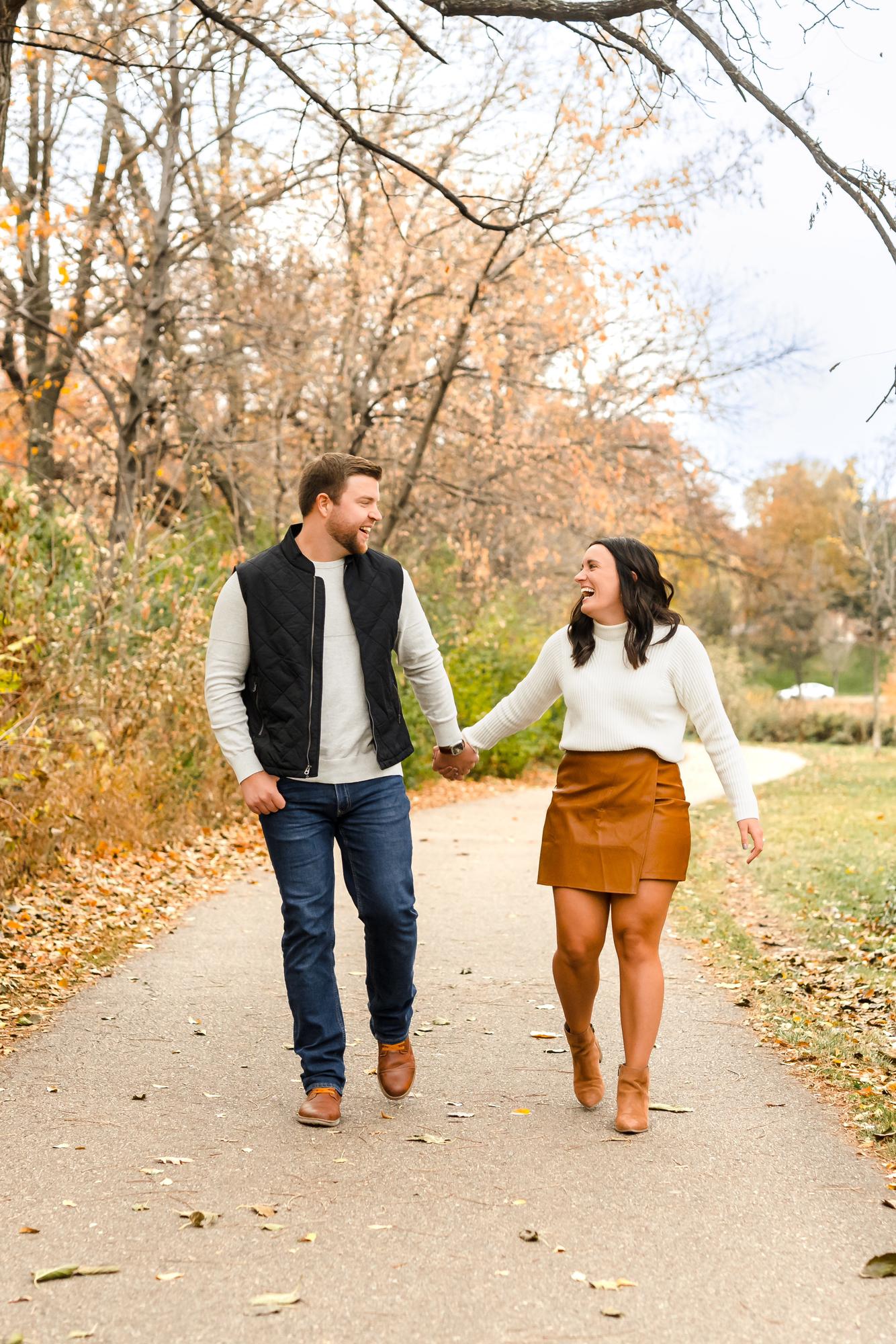 Engagement pictures where our first date was - Lake of the Isles (📸@studiotwelve52)